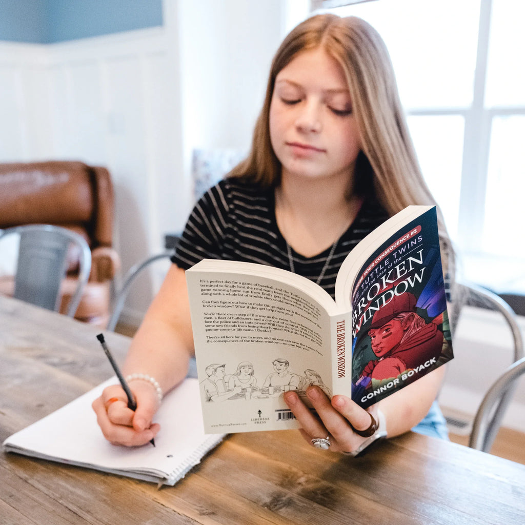 The Tuttle Twins and the Case of the Broken Window