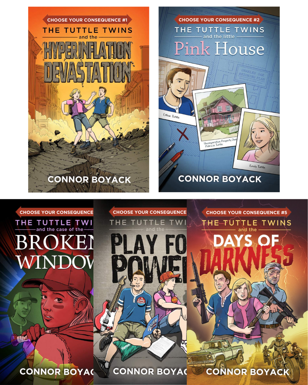 Tuttle Twins Choose Your Consequence Combo