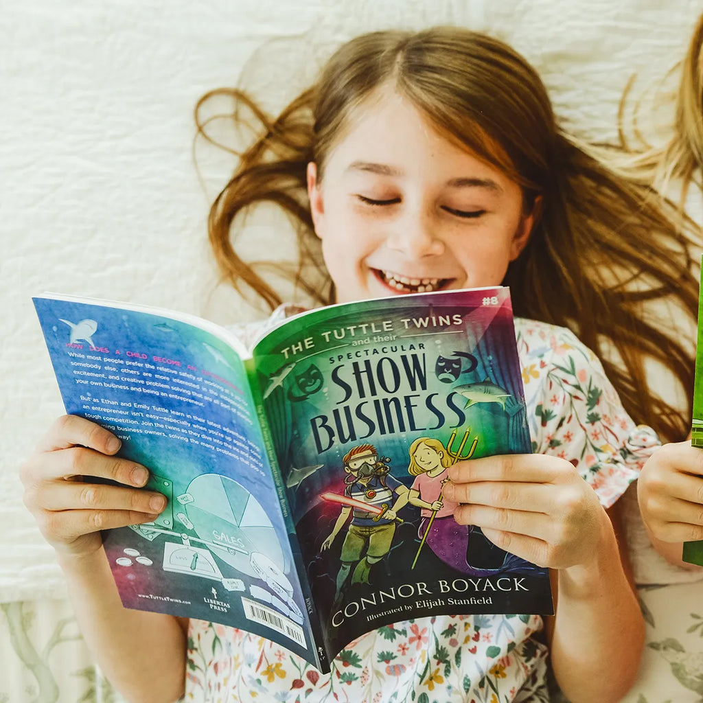 The Tuttle Twins and their Spectacular Show Business