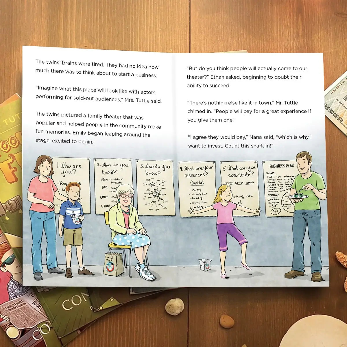 The Tuttle Twins and their Spectacular Show Business